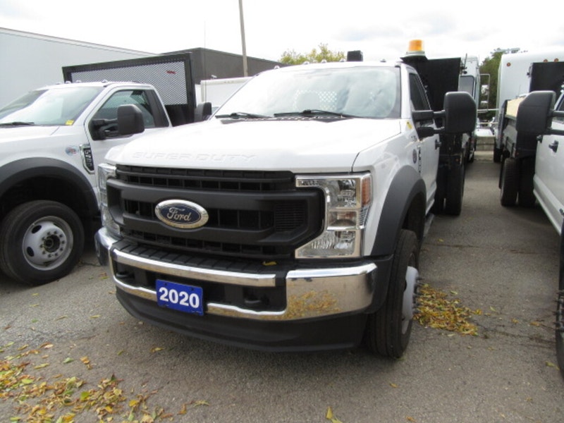 2020 Ford F550 DIESEL 4X4 WITH 12 FT STEEL DUMP BOX Cars & Trucks
