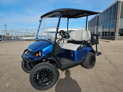 Designed for the Path Less Taken[LITHIUM POWERED 4-SEATER GOLF CART Part luxury cruiser. Part getawa...