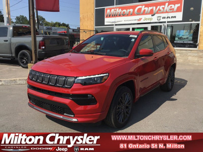  2022 Jeep Compass LIMITED \"RED EDITION\" 4X4|LEATHER|NAV|PANO 