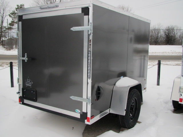 2023 US Cargo ULAFT58SA -FLAT TOP V-NOSE CARGO TRAILER $4999 in Cargo & Utility Trailers in Ottawa - Image 3
