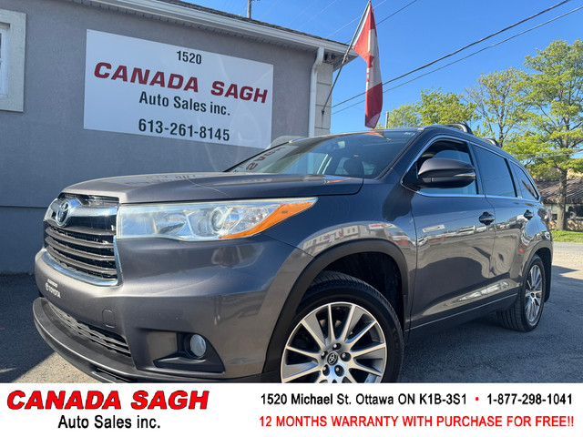 2016 Toyota Highlander XLE AWD in Cars & Trucks in Ottawa