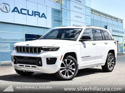 2022 Jeep Grand Cherokee Overland has features like power leather seats with adjustable lumbar, Blue...