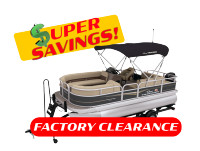 2023 SUNTRACKER Party Barge 18 DLX With w/ 60 ELPT FourStroke Co