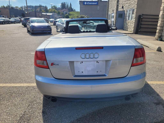 2004 Audi S4 2dr Cabriolet Quattro AWD Man CONVERTIBLE/LEATHER/ in Cars & Trucks in Calgary - Image 4