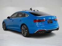 This stunning 2021 Audi S5 Sportback Technik in Blue blends exhilarating V6 performance with sleek h... (image 4)