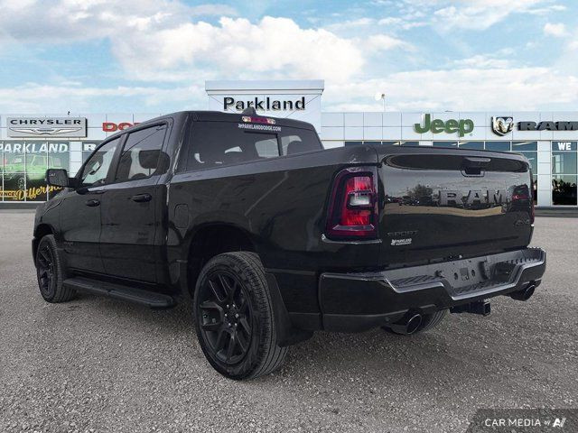 2025 Ram 1500 Sport 1 Crew 4x4 Sunroof Nav Heared & Vented in Cars & Trucks in St. Albert - Image 3