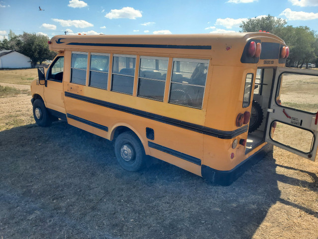 Ford 7.3 Powerstroke E350 Bus/Toy Hauler, Can run waste oil in Cars & Trucks in Medicine Hat