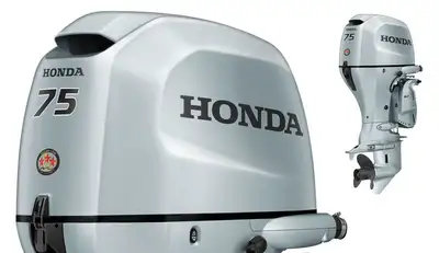 PRICE INCLUDES FREIGHT AND PDI ! The Honda Marine BF75 Long Shaft offers strong mid-range power and...