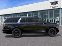 The 2025 Cadillac Escalade ESV Premium Luxury 4WD, finished in timeless Black Raven with a Jet Black... (image 9)