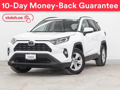 2019 Toyota RAV4 XLE AWD w/ Apple CarPlay, Rearview Cam, Dual Zo