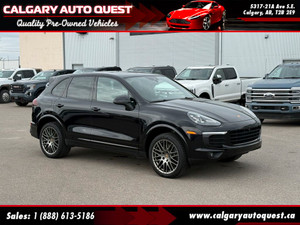 2017 Porsche Cayenne AWD 4dr Platinum Edition NAVI/B.CAM/LEATHER/ROOF