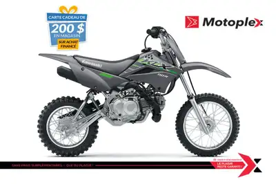 KLX110R L Comme moto conviviale pour les débutants ou instrument de plaisir la KLX110R et la KLX110R...