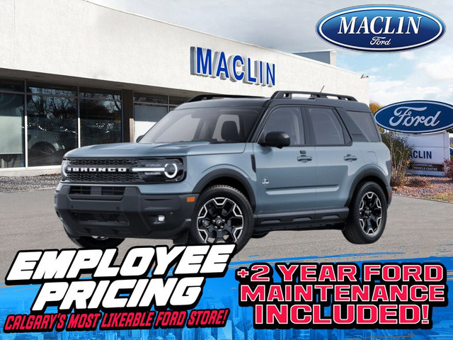 2025 Ford Bronco Sport BADLANDS | TECH PKG | POWER MOONROOF | BL in Cars & Trucks in Calgary