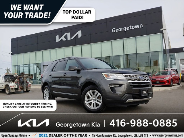 2018 Ford Explorer XLT 2.3L 4WD | 7 SEAT | HTD SEATS | BU CAM