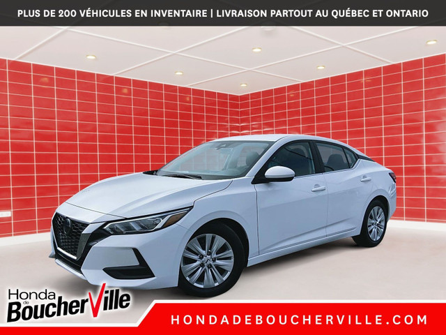 2020 Nissan Sentra S MANUEL 6 VIT, CLIMATISEUR, JAMAIS ACCIDENTÉ in Cars & Trucks in Longueuil / South Shore