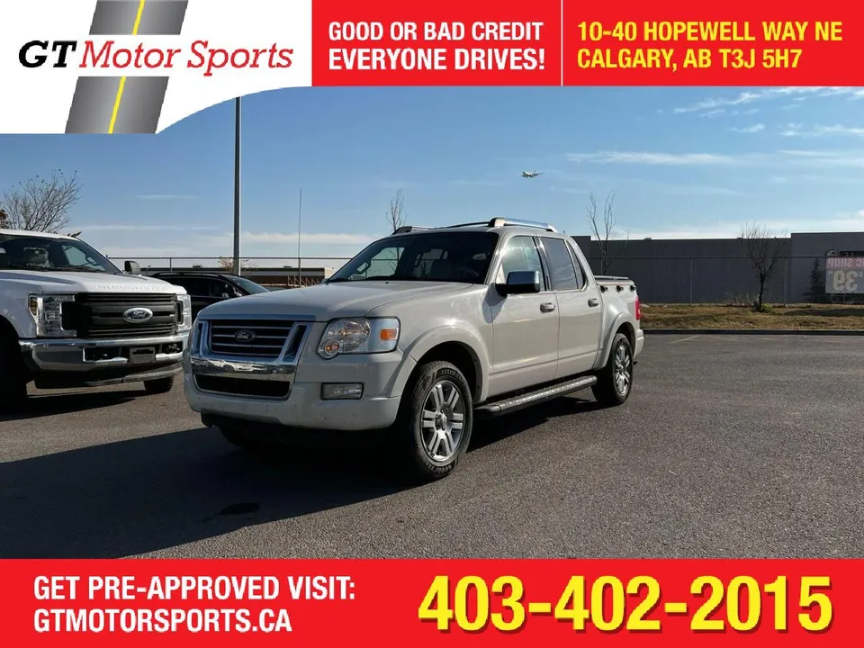2009 Ford Explorer Sport Trac Limited | 4WD | $0 DOWN - EVERYON