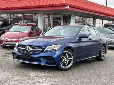 ACCIDENT FREE ! CARFAX VERIFIED 1 OWNER LOCAL TRADE IN WITH SERVICE RECORDS ! C300 4MATIC AWD LOADED...