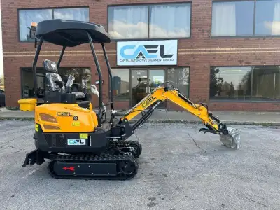 BRAND NEW LOWEST PRICE CAEL EXCAVATOR 2 TON Hydraulic Thumb, Swing Boom, Kubota engine FINANCE AVAIL...