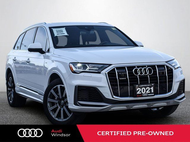 2021 Audi Q7 Progressiv | 7 Passenger Seating | Navigation in Cars & Trucks in Windsor Region