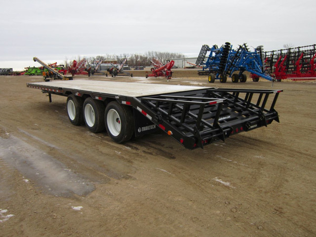 2023 Trailtech TD320-28 PH Industrial Flatdeck Trailer in Cargo & Utility Trailers in Regina - Image 2