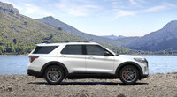 This brand new STAR WHITE METALLIC 2024 FORD EXPLORER ST is powered by a 3.0L V6 ECOBOOST ENGINE THA... (image 5)