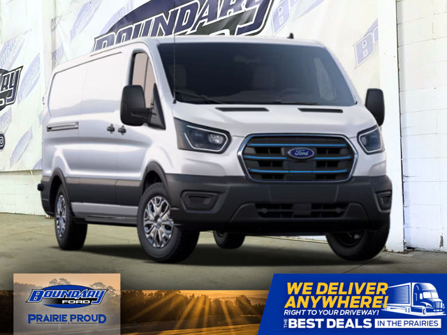 2025 Ford E-Transit Cargo Van 350 MR | PRO POWER ONBOARD | HIGH  in Cars & Trucks in Lloydminster