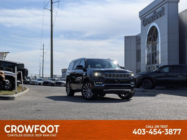 2022 Jeep Grand Wagoneer Series II-Head-Up- Tri-Panel Sunroof in Cars & Trucks in Calgary