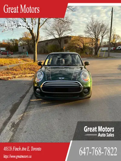 2015 MINI COOPER HARDTOP Certification included. HST and Licensing Extra FINANCING AVAILABLE Apply a...