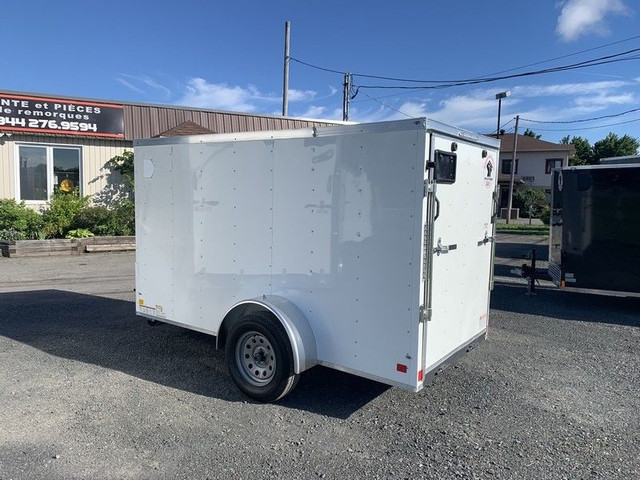 *EN INVENTAIRE* 5X10 + VNOSE 5.3 DE HAUT 5 X 10 2 PORTES OU RAMP in Cargo & Utility Trailers in City of Montréal - Image 2