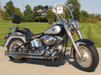  2002 Harley-Davidson FLSTFI Fat Boy Deep Sounding Exhaust Carli