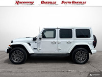 2023 JEEP WRANGLER HIGH ALTITUDE 4XE Bright White Black Quilted Nappa Leather Faced Bucket Seats 2L... (image 2)