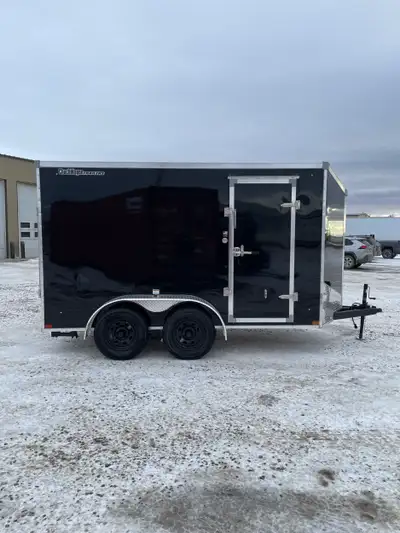 Stock # 5583 PRICED at $11,995 Tax in! New 2025 Stealth***6x12***Enclosed Cargo Trailer 24'' Slant W...
