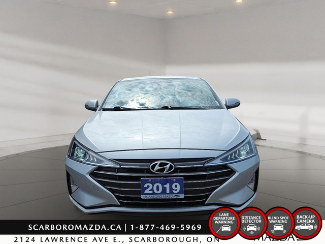 2019 Hyundai Elantra BLIND SPOT MONITORING|SUNROOF|LEATHER|1 OWN in Cars & Trucks in City of Toronto - Image 2