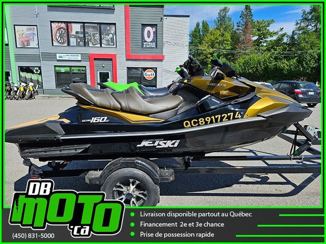 2023 Kawasaki ULTRA 160 LX JET SKI ** AUCUN FRAIS CACHE ** in Personal Watercraft in Lanaudière