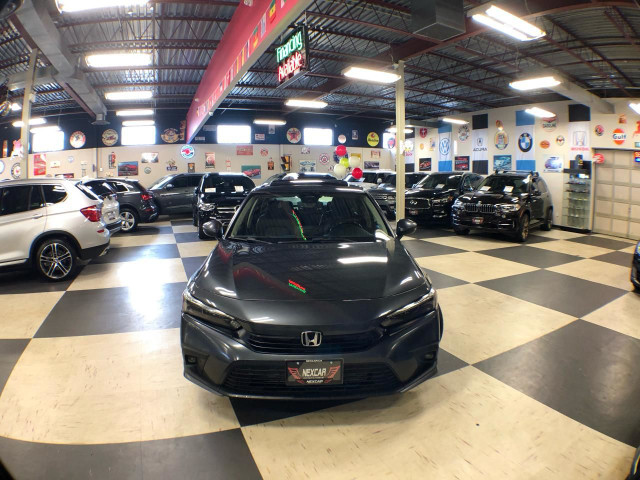 2022 Honda Civic TOURING AUT0 NAVI LEATHER SUNROOF CAMERA B/SPOT in Cars & Trucks in City of Toronto - Image 2