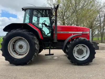 1997 Massey Ferguson 8140 -3900 original hours -like new condition -540/1000 rear pto -front weights...