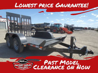 2024 Canada Trailers 6x10ft LowPro Equipment Trailer