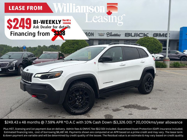 2022 Jeep Cherokee Trailhawk HEATED & VENTED SEATS | NAVIGATI... in Cars & Trucks in Kawartha Lakes