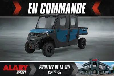 Ce CÔTE À CÔTE POLARIS RANGER CREW SP 570 Edt. Northstar 2025 est disponible DÈS MAINTENANT! Contact...