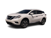 2017 Nissan Murano Pearl White PLATINUM On-Board Navigation, Panorama Sunroof, Rear View Camera, Bli... (image 2)