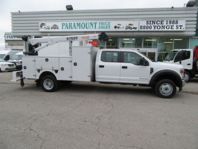 2020 Ford F-550 DIESEL 4X4 CREW NEW SERVICE/BODY & CRANE in Cars & Trucks in Oakville / Halton Region - Image 3