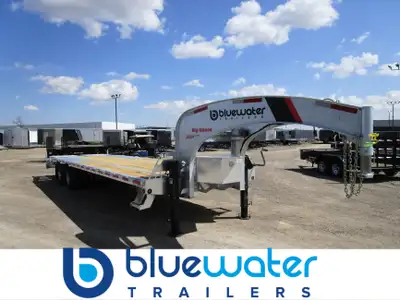 K-Trail Galvanized Beavertail Gooseneck Trailer 28,075 Lb is $38,430.00 ! Ord: 20954-2 - Ser: 2RYKGP...