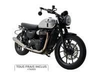 2018 triumph Street Twin 900 ABS Frais inclus+Taxes