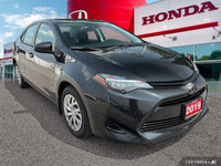 This 2019 Toyota Corolla LE boasts a sleek Black Sand Pearl exterior and a comfortable black interio... (image 7)