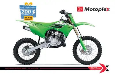 KX112 Facilitez la transition vers les motos pleine grandeur grace a la moto de competition KX112. N...