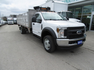  2019 Ford F-550 DIESEL WITH 17 FT ALUMINUM FLAT DECK