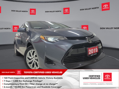 2019 Toyota Corolla LE GRADE | LOW COST | NEW TIRES | CERTIFIED