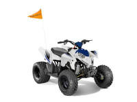 2024 Polaris Outlaw 110 EFI Bright White/Polaris Blue