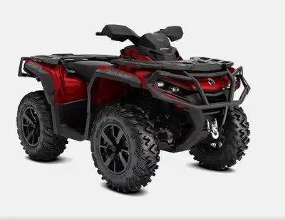2024 Can-Am Outlander XT 850 – Fiery Red – Brand New (0 km) Key Details: Engine: 78 hp, Rotax® 854 c...