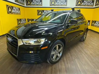 EXPERIENCE PREMIUM COMFORT AND SPORTY PERFORMANCE WITH THIS WELL-APPOINTED 2018 AUDI Q3 PROGRESSIV....